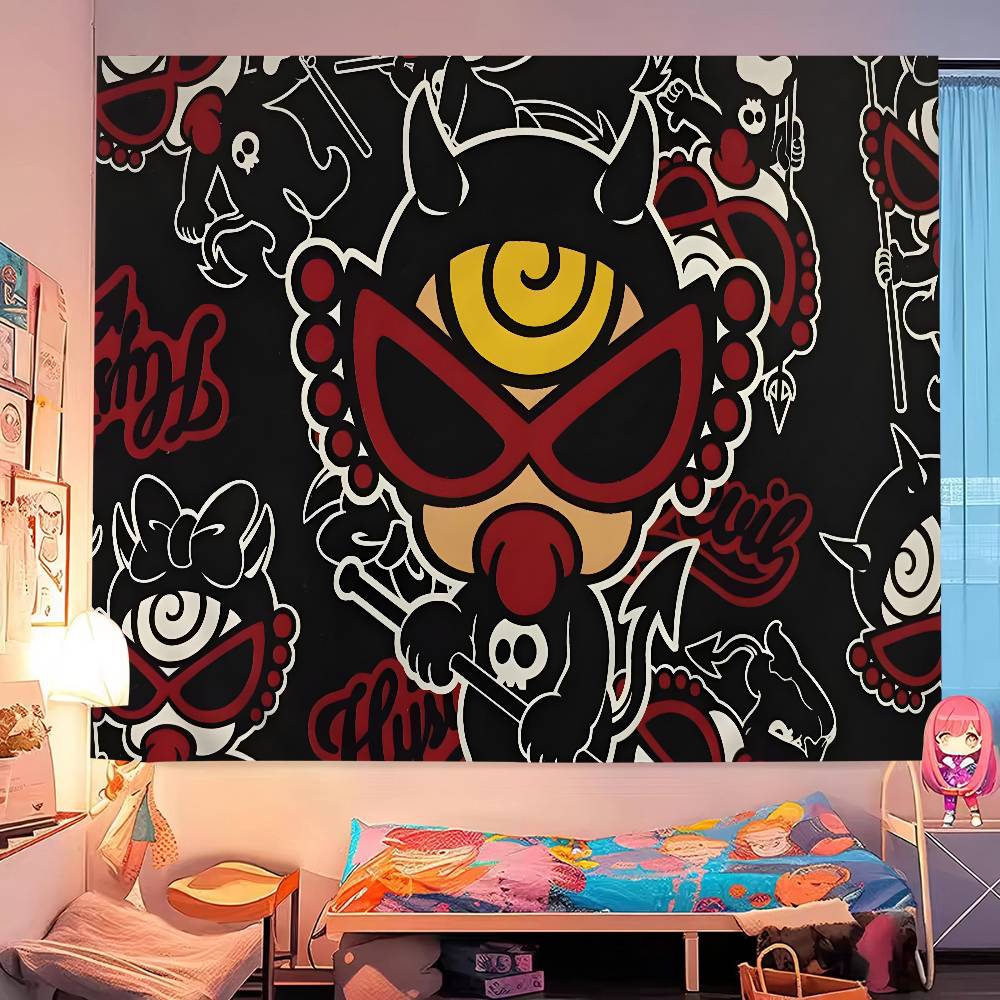 Japan Fashion Hysteric Mini Hanging Bohemian Tapestry Hanging Tarot Hippie Wall Rugs Dorm Home Decor
