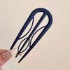 Women Universal Fashion U-shaped Hair Stick Fork Simple Geometric Hair Pin Festival Party Gift Headwear Hair Accessories