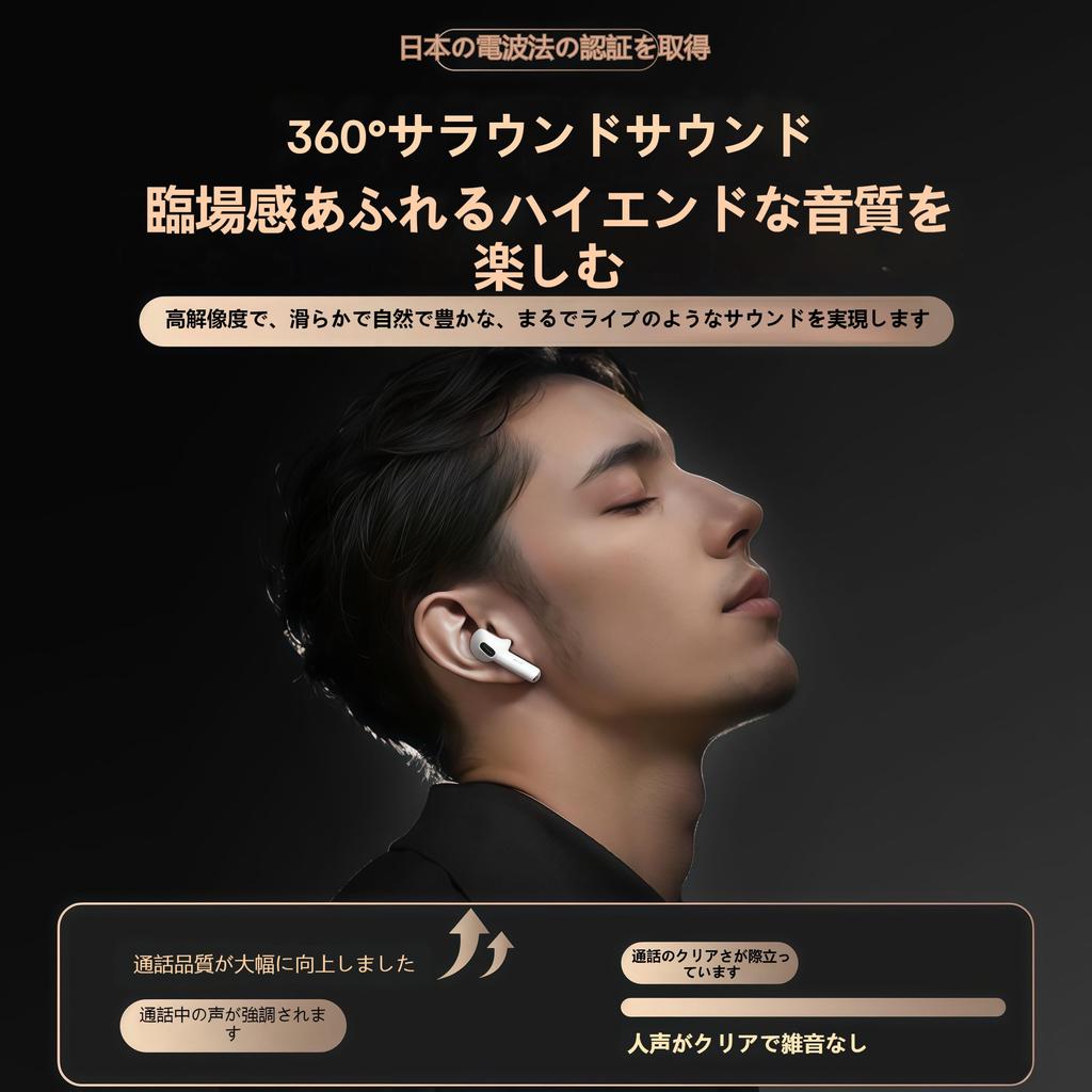 Direct Sales 2026 Prime Day Wireless Earphones Bluetooth Noise Cancelling Earbuds Automatic Pairing Spatial Audio Active Noise Cancelling My Qi HIFI