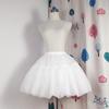 A-line Petticoat Crinoline Short Slips Wedding Accessories  Tutu Skirt 50s Vintage White Underskirt Multi Layers