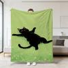 150*200cm Flannel Blanket, Thickened Blanket, Air-conditioned Nap Blanket