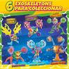 1pcs Neon Power Exoskeletons Limited Collection Superzings Action Figures Dolls Toys Model Kids Xmas Gift SUPERTHINGS series Poseable Articulated