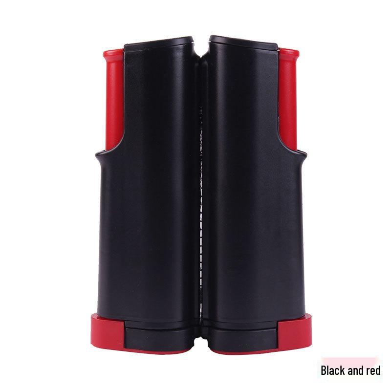 Supporto portatile per rete da ping pong con materiale ispessito e rete di protezione per palline