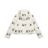 New MLB New York Yankees FW24 Down Jacket Women's Dark Cream 3FDJG1046-50CRD