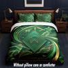 Werder Bremen Football Design Bed Bedding Set 1 Duvet Cover + 2 Pillowcases Soft Breathable Household Bed Linens