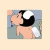 Crayon Shin-Chan Oyun Mouse Pad'i Anime Sevimli Masaüstü Fare Altlığı Bilgisayarlar Ofisler Oyuncular İçin Fare Altlıkları Kaymaz Kolay Temizlenir