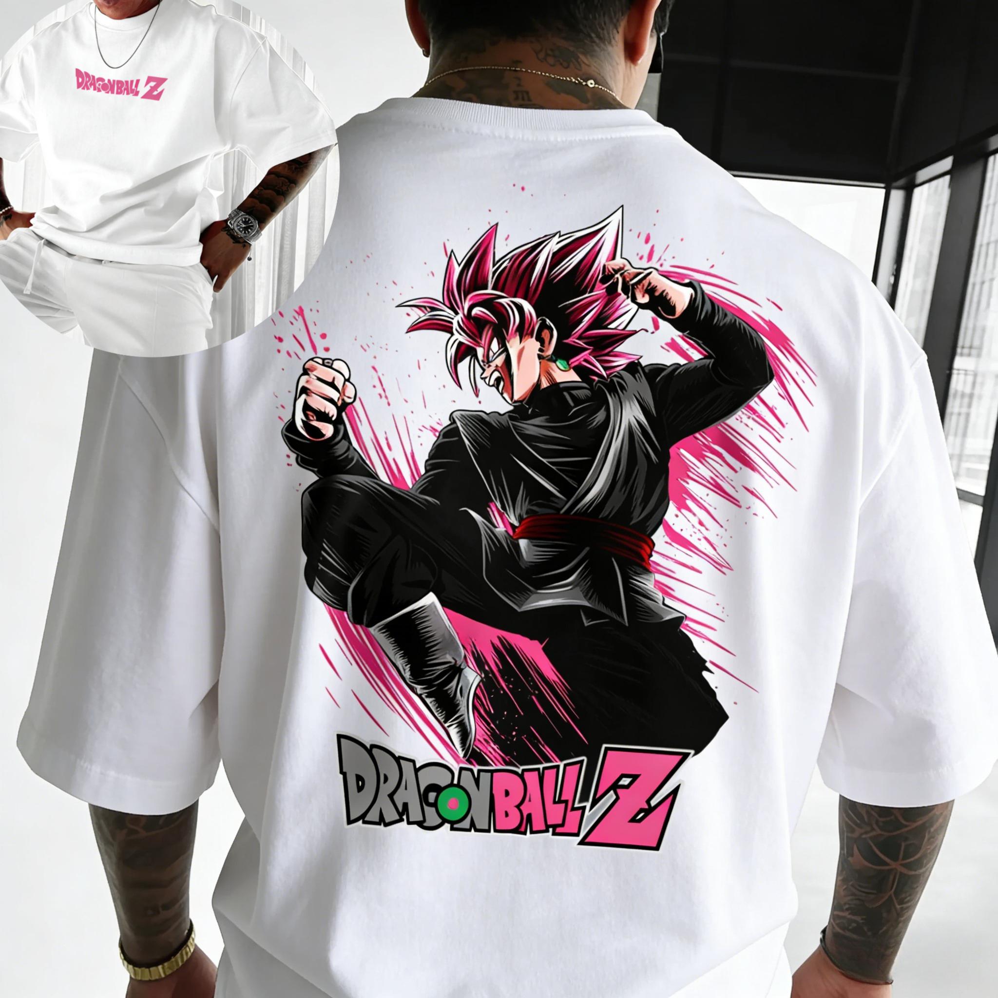 

Новая аниме-футболка Dragon Ball с изображением Гоку, с круглым вырезом, с короткими рукавами, 2026, Bandai, летняя, мужская, спортивная, свободная и дышащая, хлопковая S