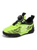 2024 Children's Fashion Knob Lightweight Student and Youth Football Shoes, Leather Bright Sports Shoes 31-40
