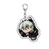 Monster 8 Acrylic Key Ring Kafka Hibino Mina Ashiro Anime Charm Layered Design Japanese Manga Merchandise Collectible Gift