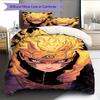 Cartoon Pattern Bedding Quilt Set Quilt Cover Pillowcase Home Decoration Birthday Gift (1 * Duvet Cover + 2 * Pillowcase, Without Core)