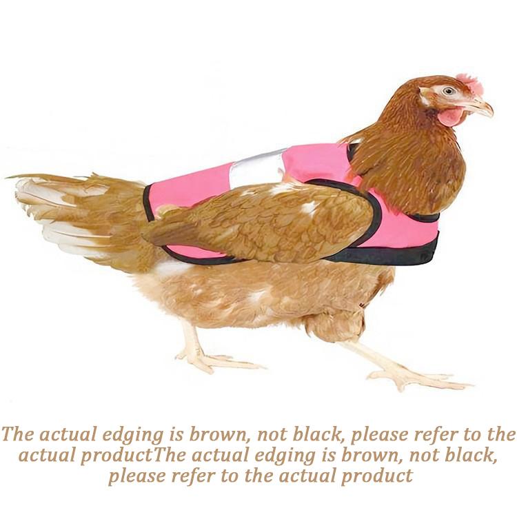 Haustier-Hühnerweste, reflektierender Umhang, wasserdichte Herbst- und Winterkleidung für Nutztiere wie Enten, Gänse, Sicherheitsschutz