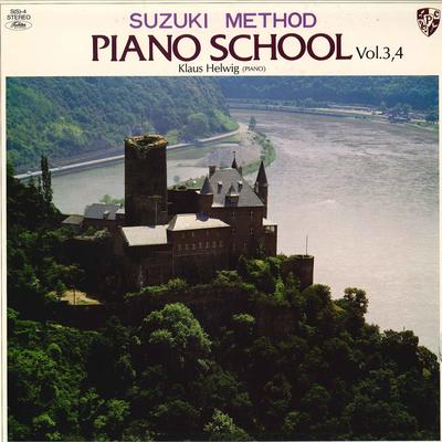 LP Record KLAUS HELLWIG(PIANO) - Suzuki Method/Piano School Vol.3,4 SS4 TOSHIBA - Japan Classical Used