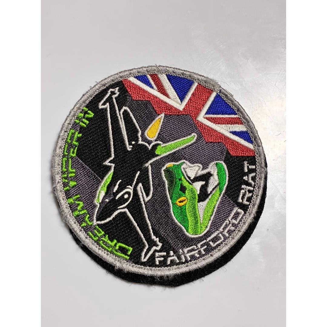 Used UK Fairford Air Force Base Patch Patch