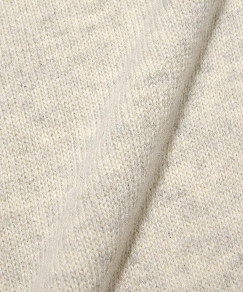 LEE Applique Big Logo Knit Oatmeal