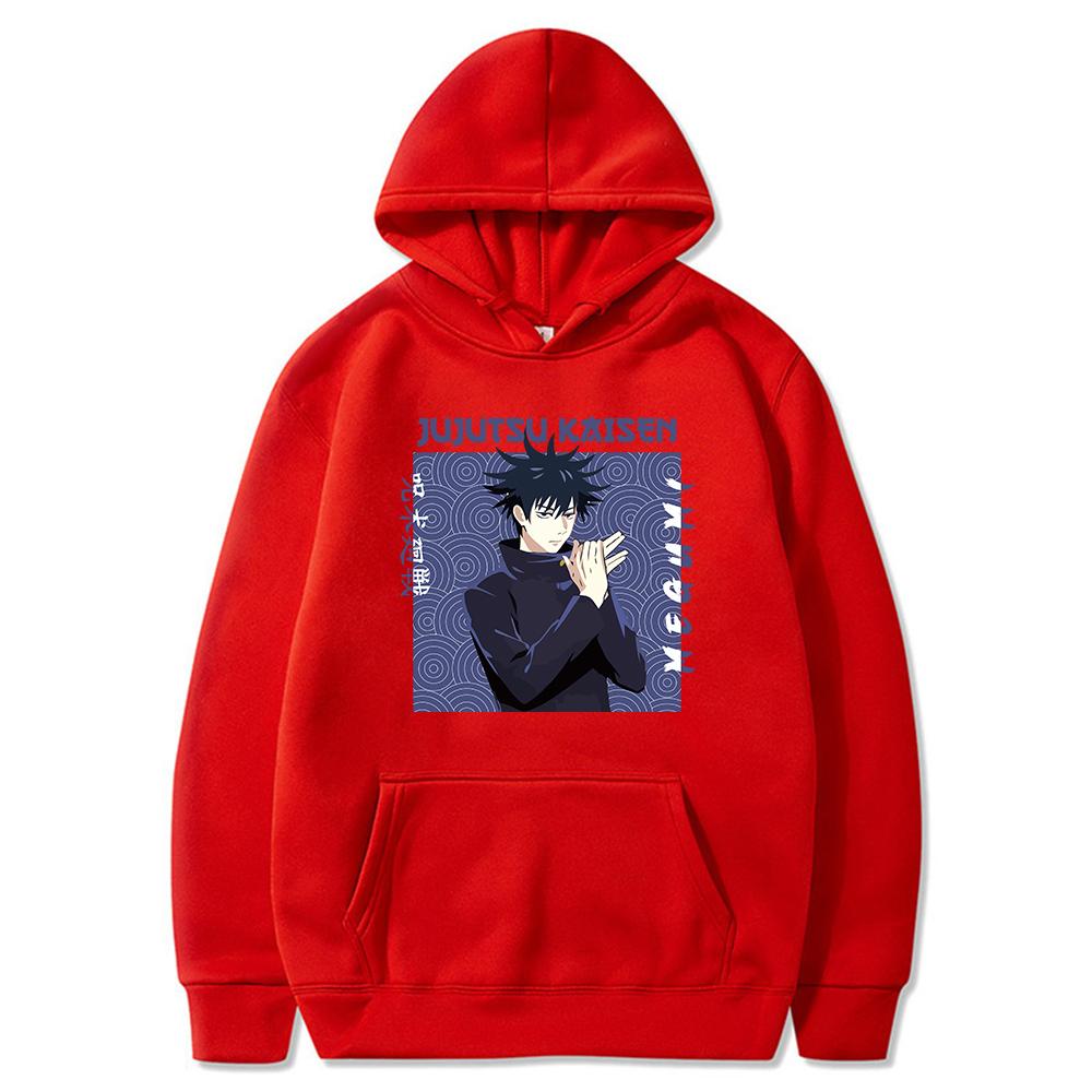 Jujutsu Kaisen Hoodies Graphic Vintage Oversized Hooded Sweatshirt Long Sleeves Soft Hoodie Men Women Clothes