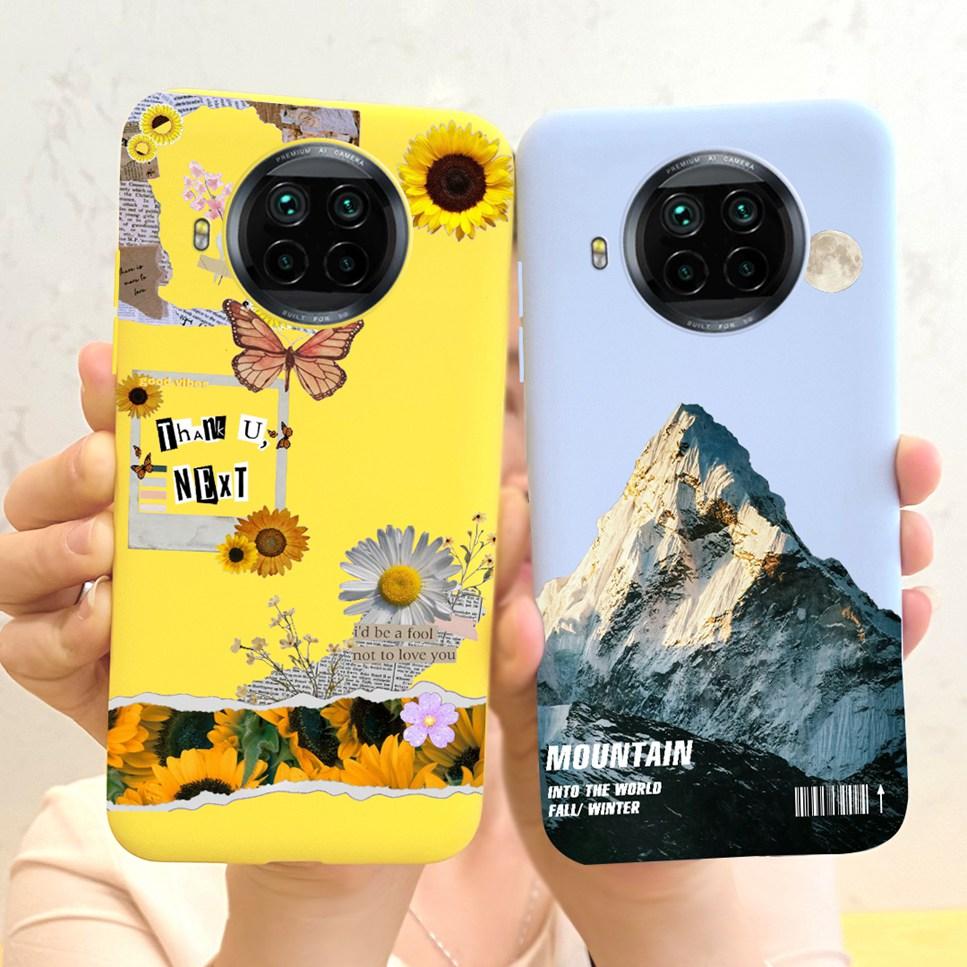 ForXiaomi Mi 10T Lite Case Cute Cartoon Cat Painted TPU Silicone Back Cover For Xiaomi Mi 10T Lite 5G 10Tlite Phone Case Funda