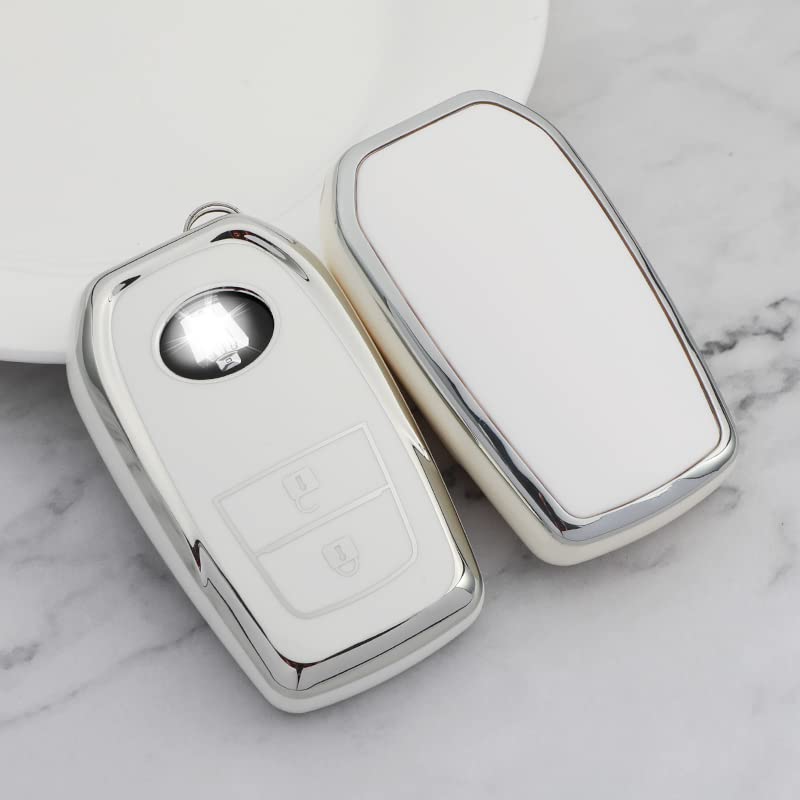 Klíč Toyota Klíč Klíč Klíč Kompatibilní s Toyota Harrier 80 Yaris Land Cruiser 200 Prémiové Stylové TPU Pouzdro, Držák, Kryt, Ochrana, Série, Cross,