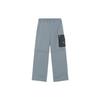 Puma Casual Pants Unisex Gray Moderate Straight Fit Pants 622607-92
