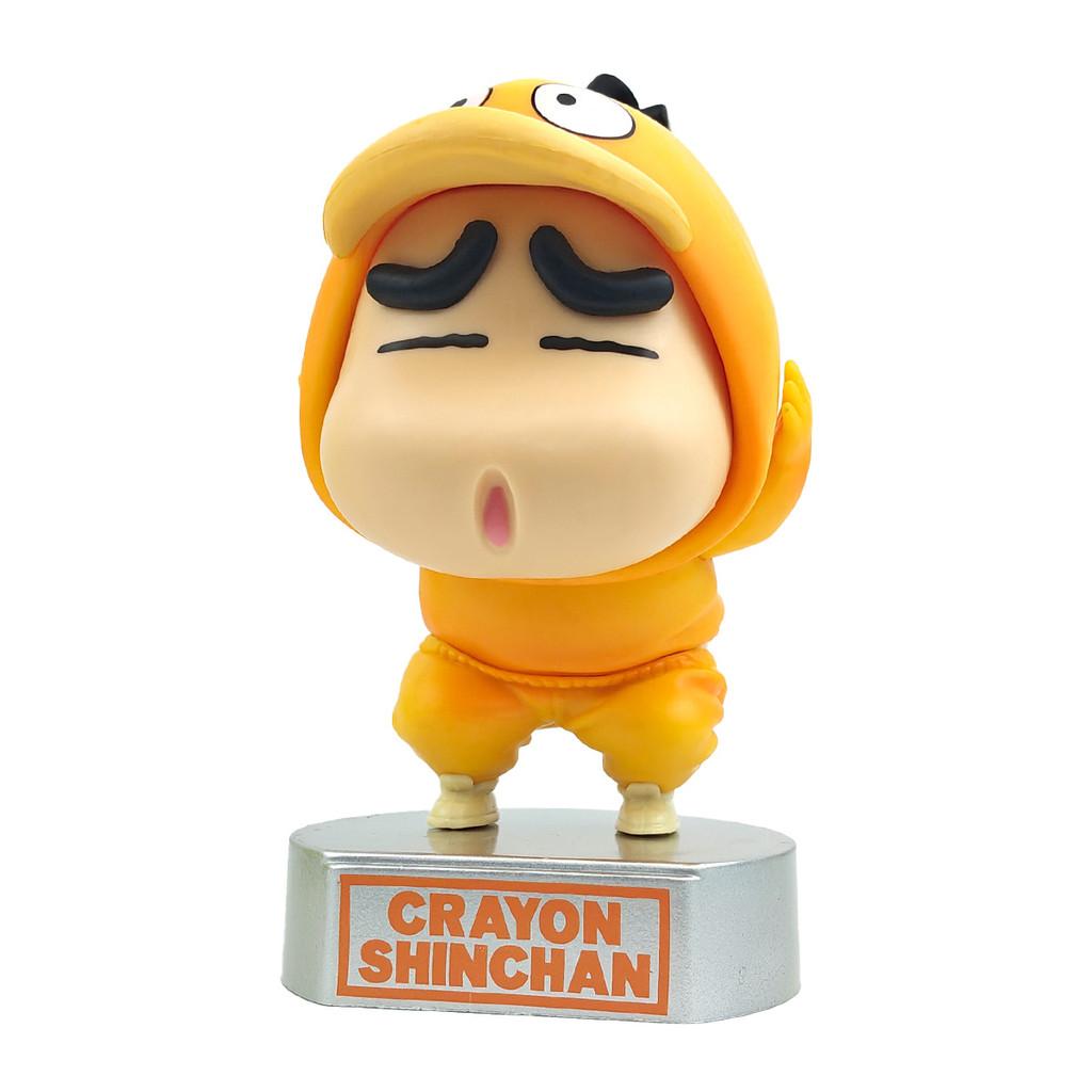 Crayon Shinchan Pikachu Desk Figurine Pvc Collectible For Anime Fans