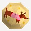 1pc Reindeer Dog Automatic Open/Close Umbrella - Compact Travel Umbrella with 8-Rib Durable Frame, Lightweight & Portable Design z77