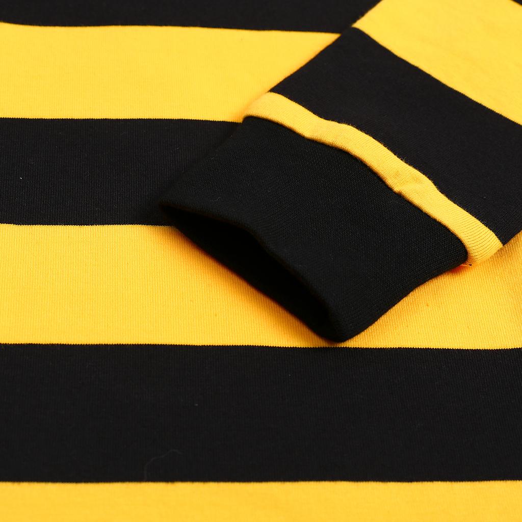 Yellow and Black Striped Pajamas Set for Toddler Boys Girls Halloween Bee Pjs for Kids Pyjamas Infanf Party Gift Sleepwear