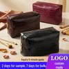 Bolsa de Maquiagem Impermeável de Alta Qualidade com Padrão de Crocodilo e Design 3D para Armazenamento de Skincare