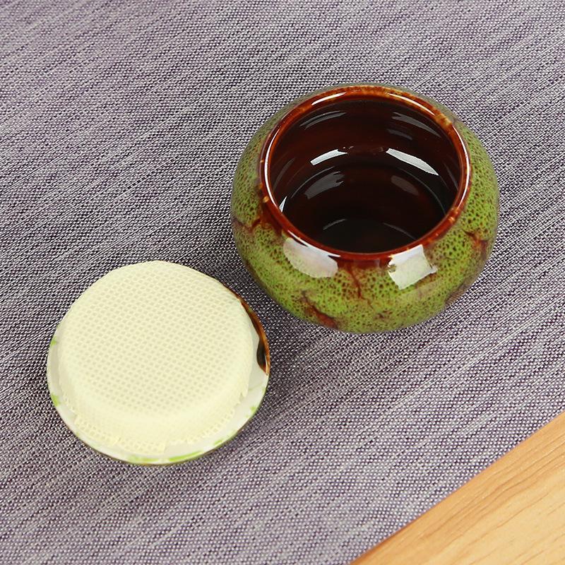 Rock Mountain Mini Sealed Tea Caddy & Makeup Dispenser: Scented Powder Bottle, Face Cream, Lipstick, Rouge Powder Box