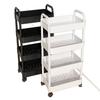 Multi-Layer Floor-Standing Storage Rack for Bedroom, Bathroom, Kitchen, or Living Room