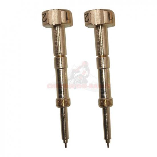 Adjustable Fuel Air Mixture Screws Upgraded Brass for Yamaha Raptor 660 2001-05