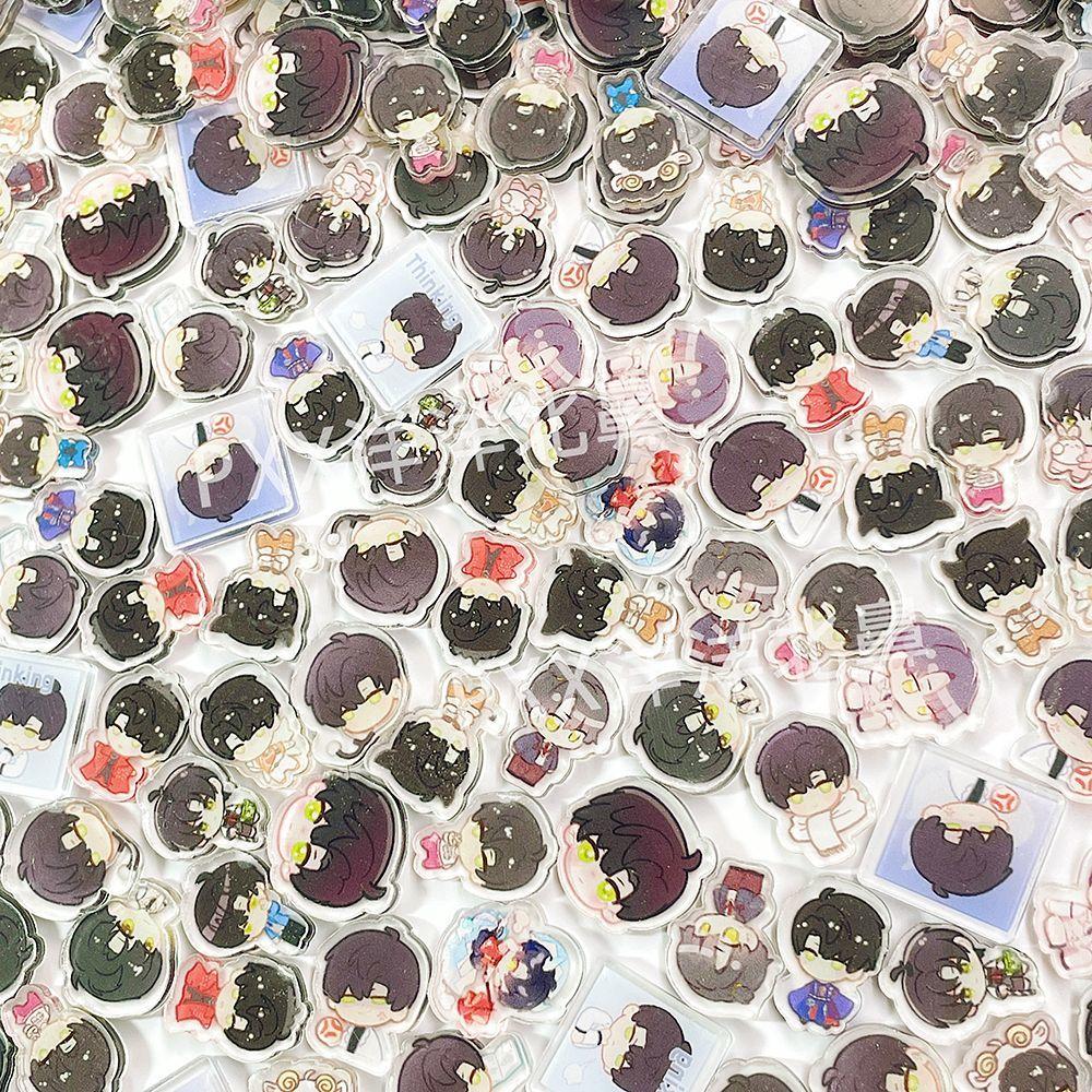 1/2/4CM Love and Deepspace 99-200Pcs Acrylic Sheet Sylus Rafayel Zayne Xavier Caleb Coin Wish Scroll Anime Distribution Fan Gift