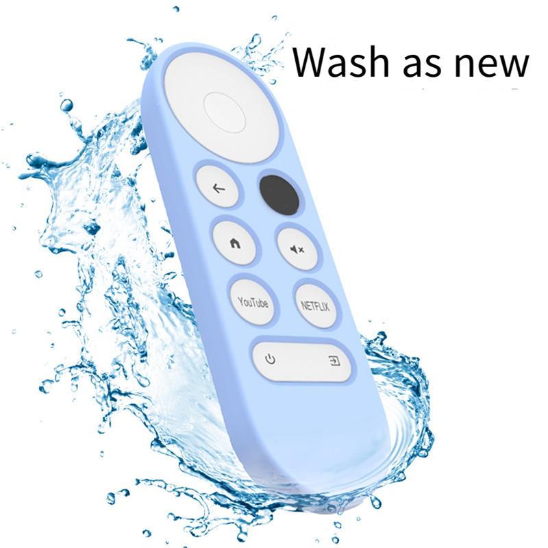 Soft Silicone Case For Google Chromecast Remote Control Protective Cover Shell For Google TV 2020 Voice Remote Control D Durable