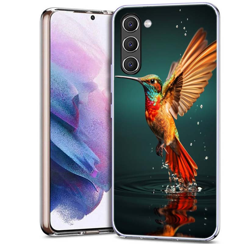 Hummingbird Phone Case for Samsung A54 A14 A24 A34 A17 A37 A57 A55 A35 A25 A15 A13 A23 A33 A53 A07 A05S A04S A03 A73 Galaxy Note