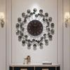Luxury Shell Wall Clock Nordic Fashion Creative Wall Clocks Household Modern Simple Silent Clock Living Room Decorations