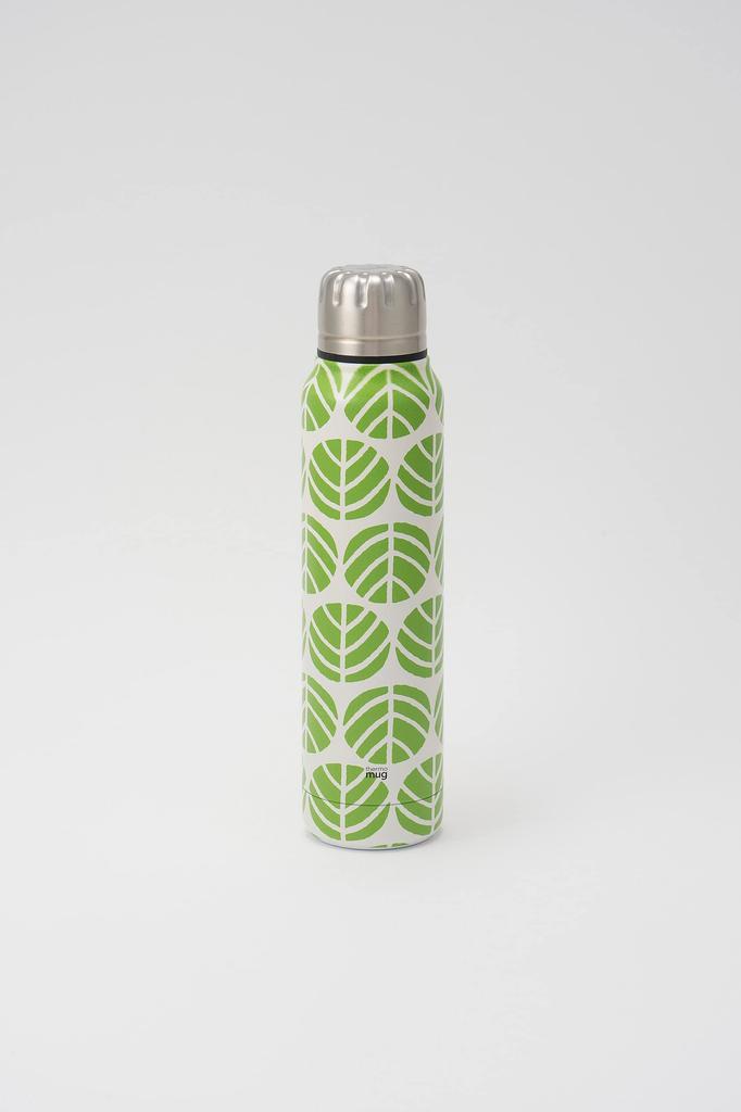 Thermo Mug Stainless Steel Umbrella Cabbage Vacuum Bottle/Kamawanu Bottle, 300ml, Design, Double-Walled Wall, UB15-KW