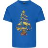 Construction Christmas Tree Digger Lorry Crane Unisexs Light Cotton TShirt
