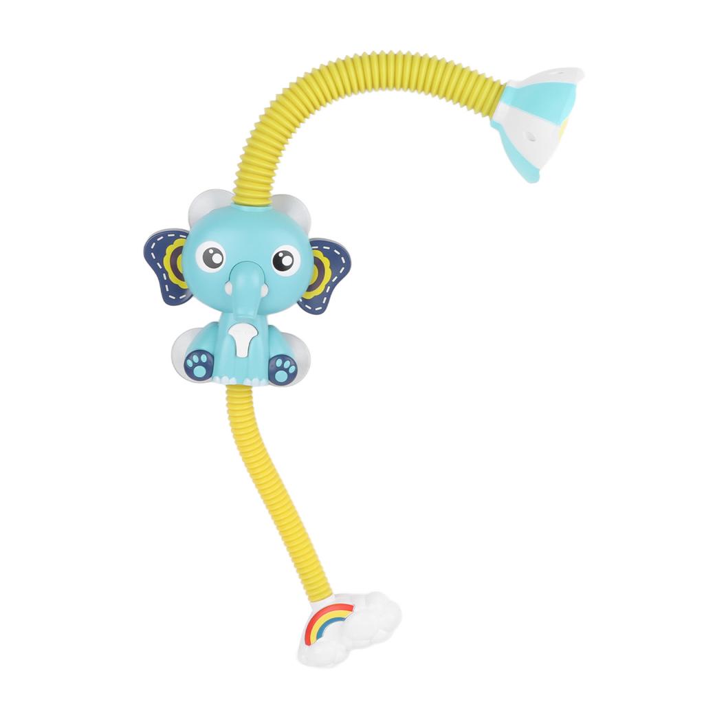 Electric Elephant Shower Elephant Water Spray Toy Bathtub Shower Head Toy for Infants Babies Toddlers
