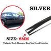 Chrome Trim Molding 5/16(8mm) Car Roof Door Side Decorate Protector Strip