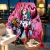 Superhero Print Blanket - Soft & Comfortable, for Bedroom, Travel, Sofa, Home Decoration - Birthday Christmas Gift for Friend