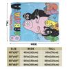 Barbapapa Barbamama Family  Blanket Quality Super Soft  Throw Blanket Autumn Picnic Bedroom Comfortable Bedspread