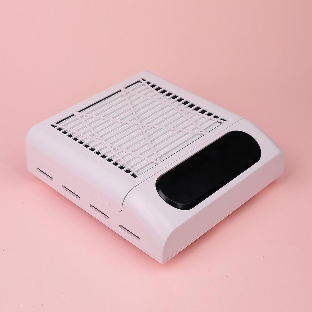 608 Nail Dust Collector - Powerful 80W Suction for Salon Desktop