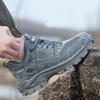 men's casual steel toe covers work safety shoes summer breathable worker safe boots outdoors sneakers security footwear protect