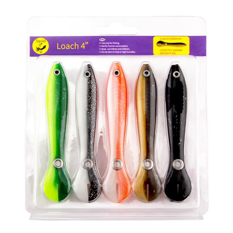 

Мягкая приманка для моделирования рыбалки, 10 см/6 г, приманки для насекомых (5шт)