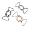 Minimalist Eight-Character Metal Alloy Buckle for Waist-Cinching and Curtain Tieback Accessories