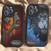 Game World Of Warcraft Leather Phone Case For IPhone 15 14 13 Pro Max 12 11 16 Plus Phone Cover