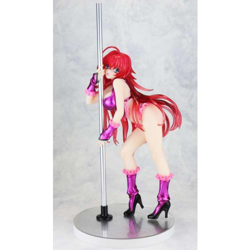 Kaitendo High School DxD Rias Gremory Pole Dance Ver. ~Purple Color~ 1/7 Scale PVC Pre-painted Complete Figure