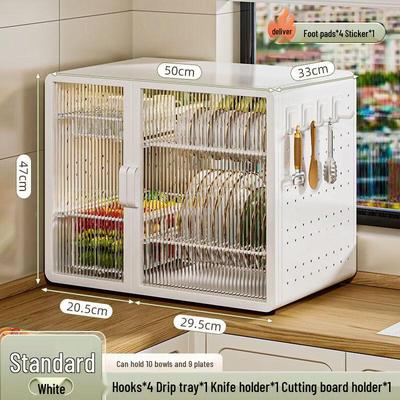 YouShu Double-Layer Kitchen Dish Rack