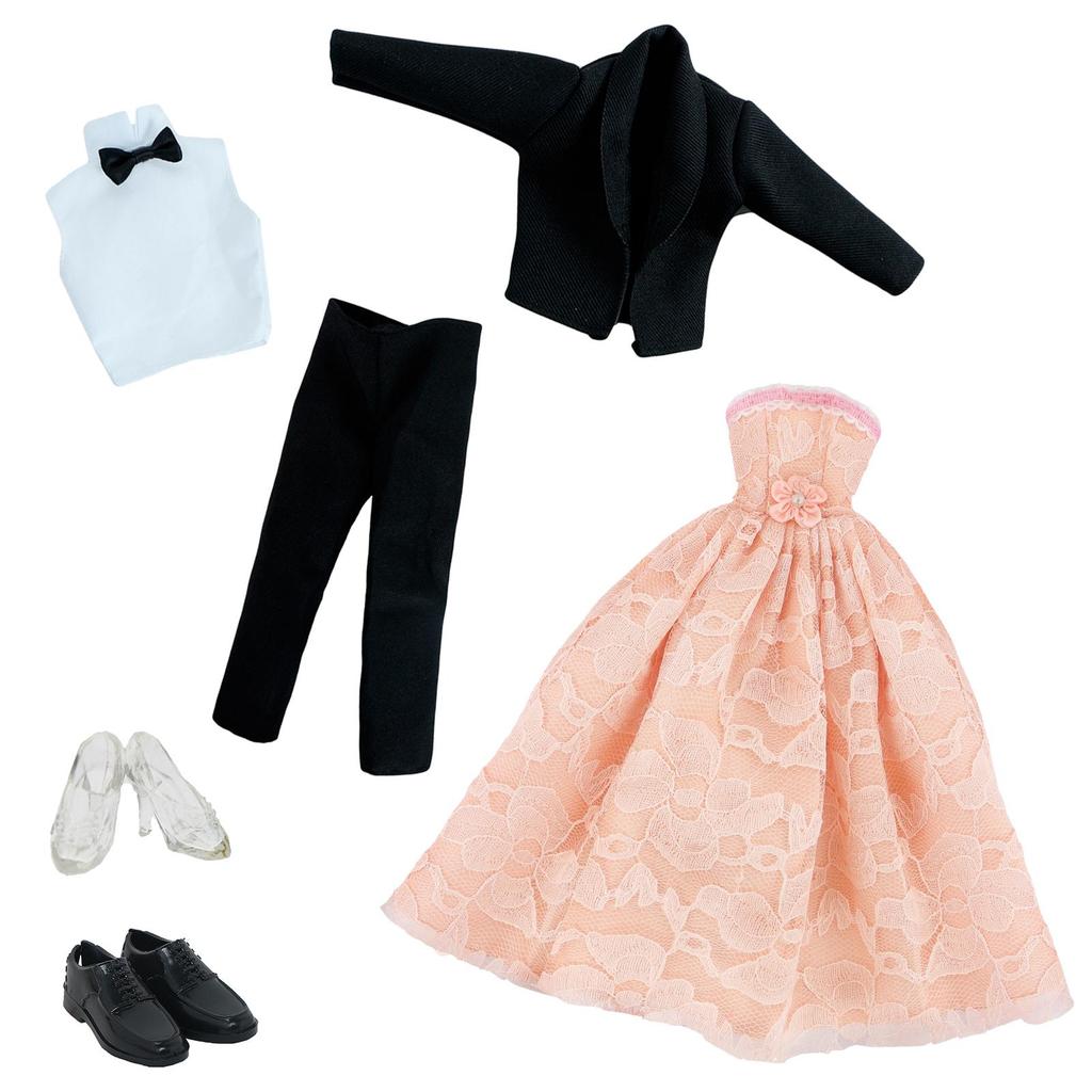 Motedukkepar Bryllupsklær til Ken for 30 cm Dukketilbehør Kjole Ballkjole Dress T-skjorte Shorts 1/6 30 cm Dukkehus (INGEN DUKKER)