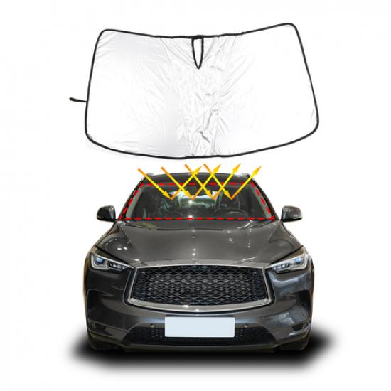 Car Sun Shade Windshield Window Sunshade Cover For Infiniti QX50 2016-2024