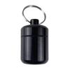 Box Keychain Mini for Pill Holder Waterproof Aluminum Alloy for Pill fo