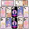Phone Case for Samsung Galaxy S25 S24 S23 iPhone 16 15 Xiaomi Redmi Note 14 13 12 16E X 11 Pro Max OPPO Moto Huawei Wallpaper Sailor Moon Girl Cover